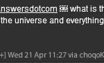 Meaning of Life Question